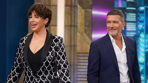 Still from Antonio Banderas and Marta Ribera
