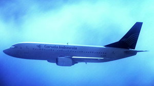 Still from River Runway (Garuda Indonesia Flight 421)