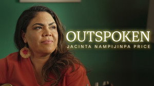 Still from Outspoken - Jacinta Nampijinpa Price