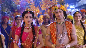 Still from Krishna Restricts Radha