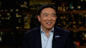 Still from April 1, 2022: Nicole Perlroth, Laura Coates, Andrew Yang