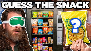 Still from Guess The Mystery Vending Machine Snack