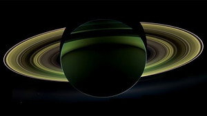 Still from Goodbye Cassini - Hello Saturn