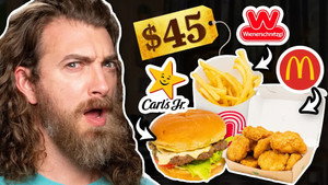 Still from Most Expensive Fast Food Items (Taste Test)