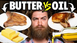 Still from Cooked With Butter vs. Oil Taste Test