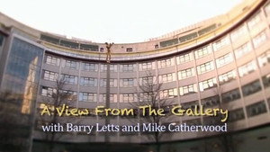 Still from A View from the Gallery with Barry Letts and Mike Catherwood