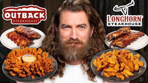 Still from Outback vs LongHorn | Food Feuds