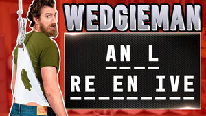 Still from Wedgie Hangman (GAME)