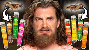 Still from We Try Every Cricket Flavor - Good Mythical More