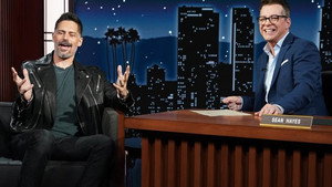 Still from Sean Hayes, Joe Manganiello, Aisling Bea, Eddie Benjamin