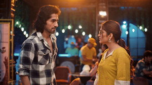 Still from Bhagyashree Confronts Rishabh