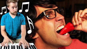 Still from Playing Music To Our Dumbest Moments (Game)