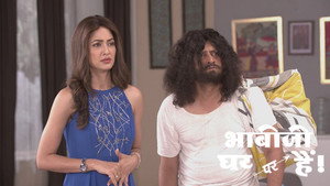 Still from Tiwari Poses As a Servant At Anita’s House