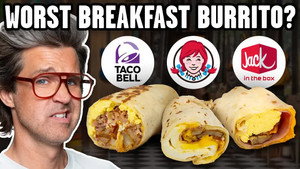 Still from Who Makes The WORST Breakfast Burrito?