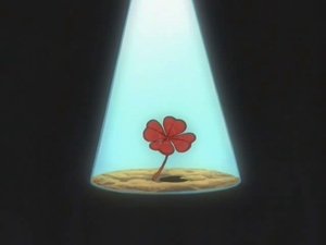 Still from Find the Crimson Four-Leaf Clover!