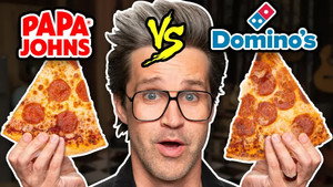 Still from Domino's vs. Papa John's | Food Feuds