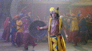Still from Krishna to Fight Dhumrasur