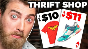 Still from Thrift Store Blackjack (GAME) ft. Emma Chamberlain