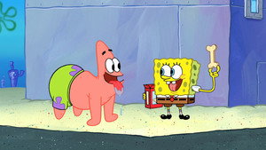 Still from Pat the Dog