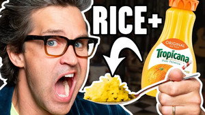 Still from Cooking Rice In Different Liquids (Taste Test)