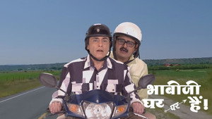 Still from Tiwari and Vibhuti Secretly have Their Favourite Dish