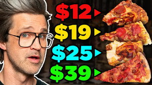 Still from Frozen vs. Fast vs. Fancy Food Taste Test