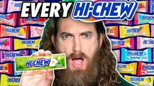 Still from We Tried EVERY Hi-Chew Flavor