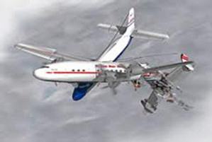 Still from Grand Canyon Disaster (United Airlines 718 and Trans World Airlines 2)