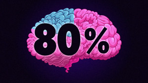 Still from Brain Percentages