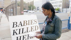 Still from The Abortion Divide