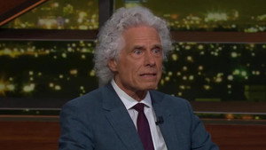 Still from September 5, 2025: Steven Pinker, Kaitlan Collins, Stephen Moore