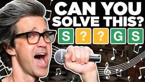 Still from Solve The Puzzle Or Sing Challenge