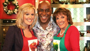 Still from 2008 Christmas Special - Esther Rantzen and Rebecca Wilcox