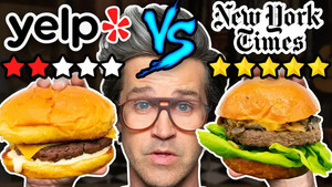 Still from Yelp Review vs. Food Critic Taste Test
