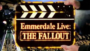 Still from Emmerdale Live: The Fallout