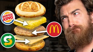 Still from Can We Taste These Fast Food Swaps? (GAME)