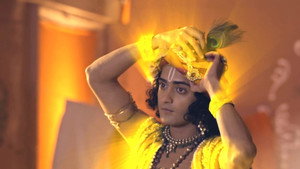 Still from Krishna Accepts Kans' Gift