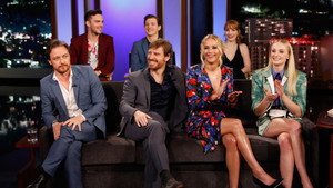 Still from Sophie Turner, James McAvoy, Jennifer Lawrence, Michael Fassbender, Jessica Chastain, Nicholas Hoult, and Tye Sheridan; Unified World Heavyweight Champion Boxer Andy Ruiz Jr.; Musical Guest Aloe Blacc, with a tribute to Avicii