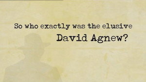 Still from The Elusive David Agnew