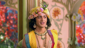 Still from Krishna Challenges Radha