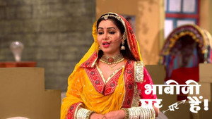 Still from Tiwari Hits Vibhuti With a Hunter
