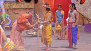 Still from Krishna Cures Kubja