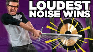 Still from Who Can Make The Loudest Noise? (Challenge)