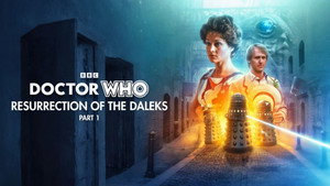 Still from Resurrection of the Daleks: Part One
