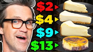 Still from Frozen vs. Fast vs. Fancy Food Taste Test