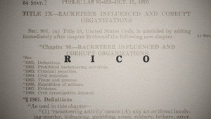 Still from RICO: Crime And The Gig Economy