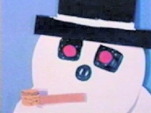 Still from The Spirit of Christmas (Jesus vs. Frosty)