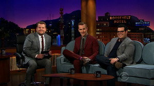 Still from Josh Gad, James Van Der Beek, Jessie Ware
