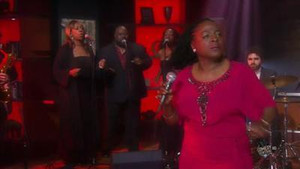 Still from Sharon Jones and the Dap-Kings