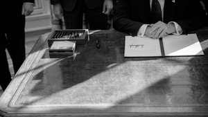 Still from Trump's Power & The Rule of Law